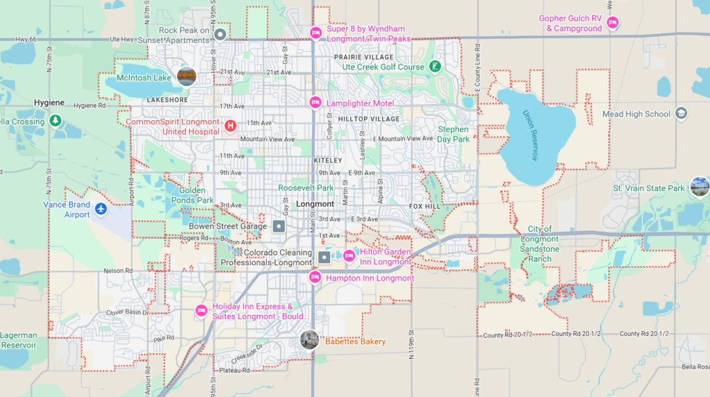 Longmont Limo Service and Airport Transportation