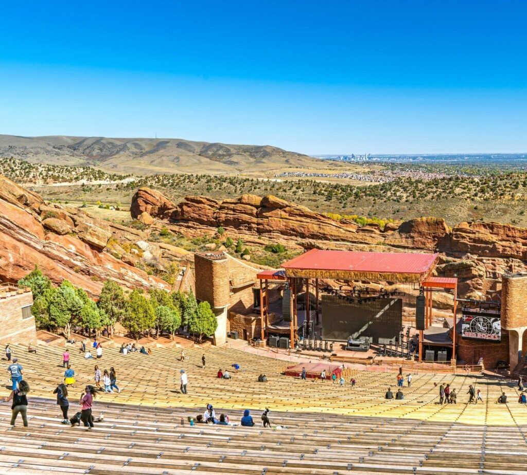 Private Limo Transportation from Denver to Red Rocks Concerts